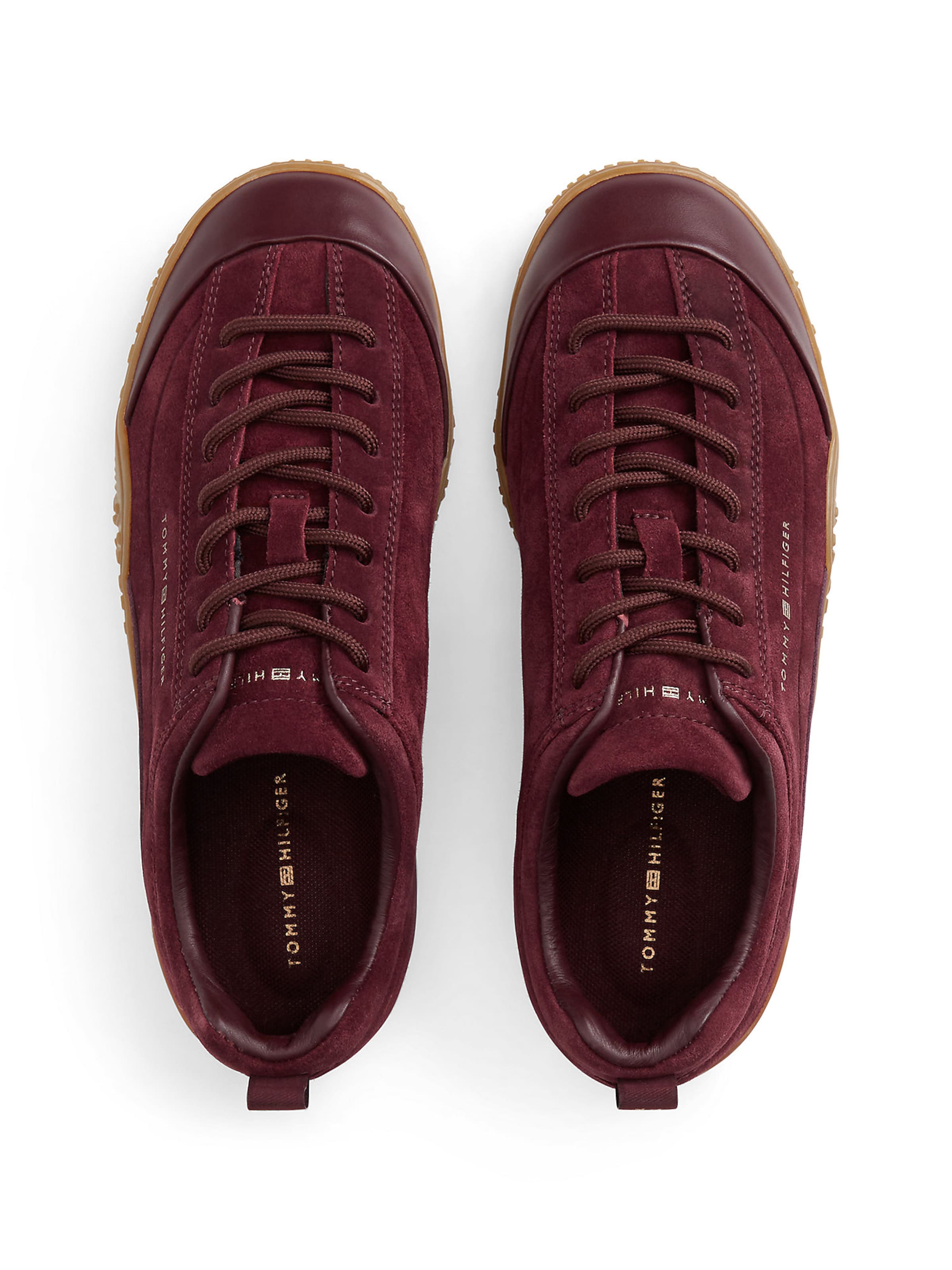Baskets basses TOMMY HILFIGER en rouge