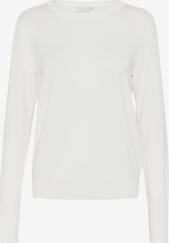 Kaffe Pullover 'KA Lizza' in Weiß: Vorderseite