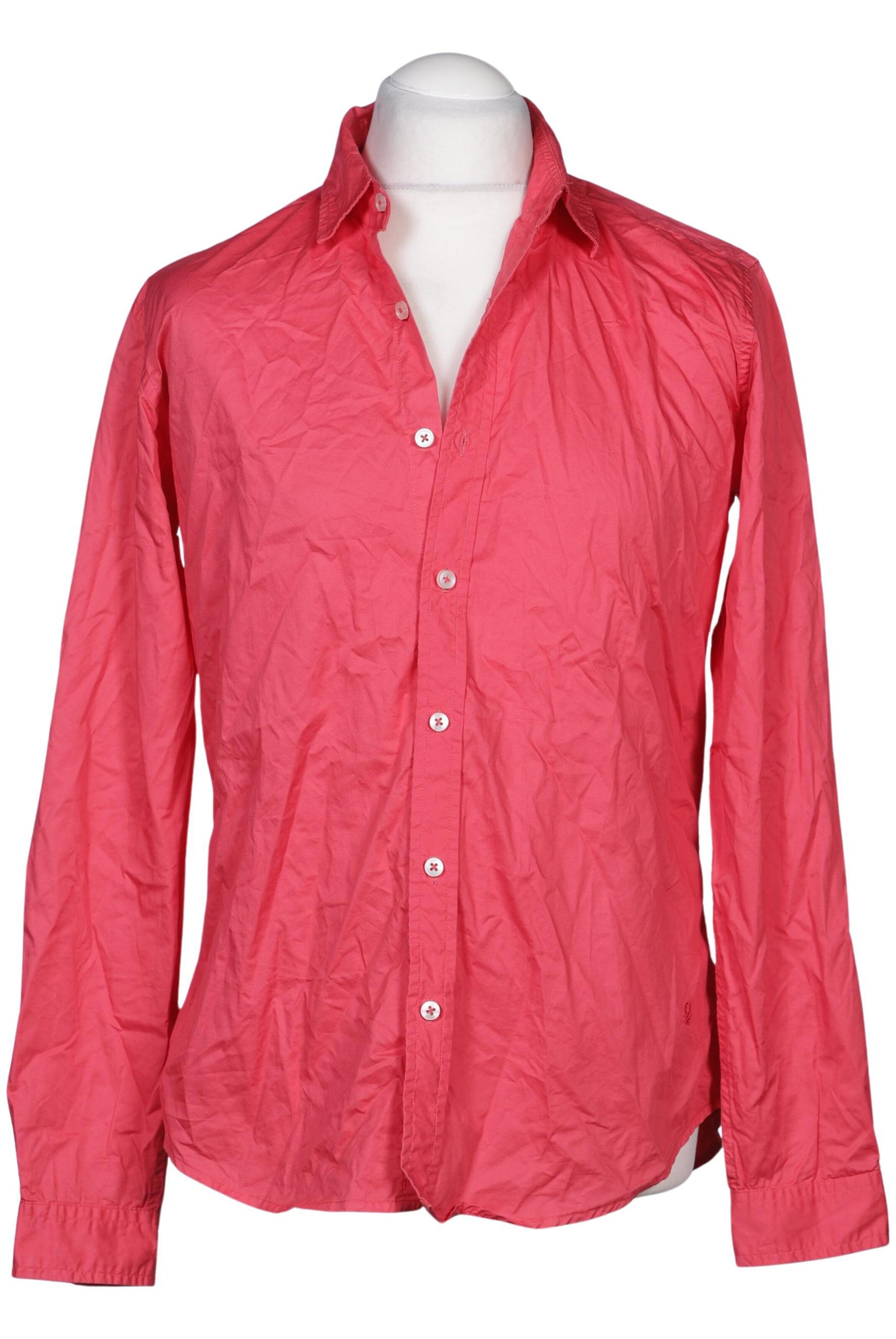 UNITED COLORS OF BENETTON Hemd L in Pink: Vorderseite