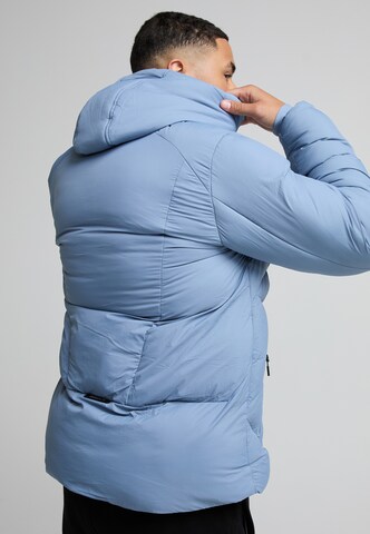 Zavetti Canada Winter Jacket in Blue: back
