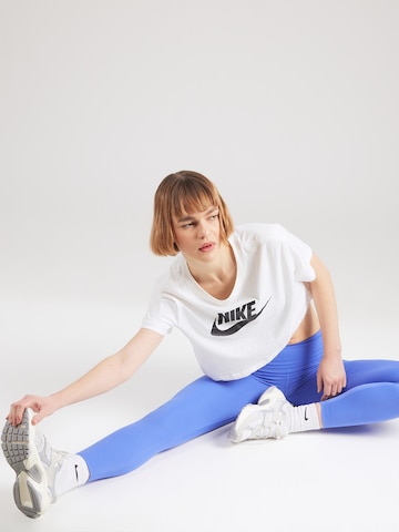 NIKE Skinny Sports trousers 'ONE' in Blue
