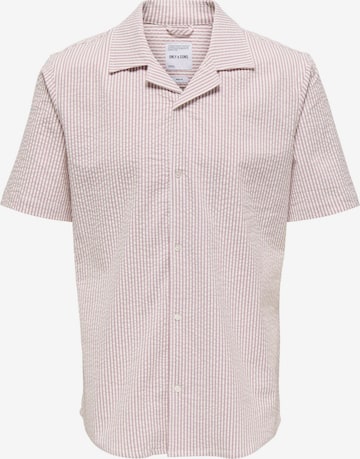 Only & Sons Skjorte 'ONSLounge' i lilla: forside