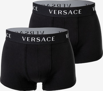 VERSACE Boxer shorts in Black: front