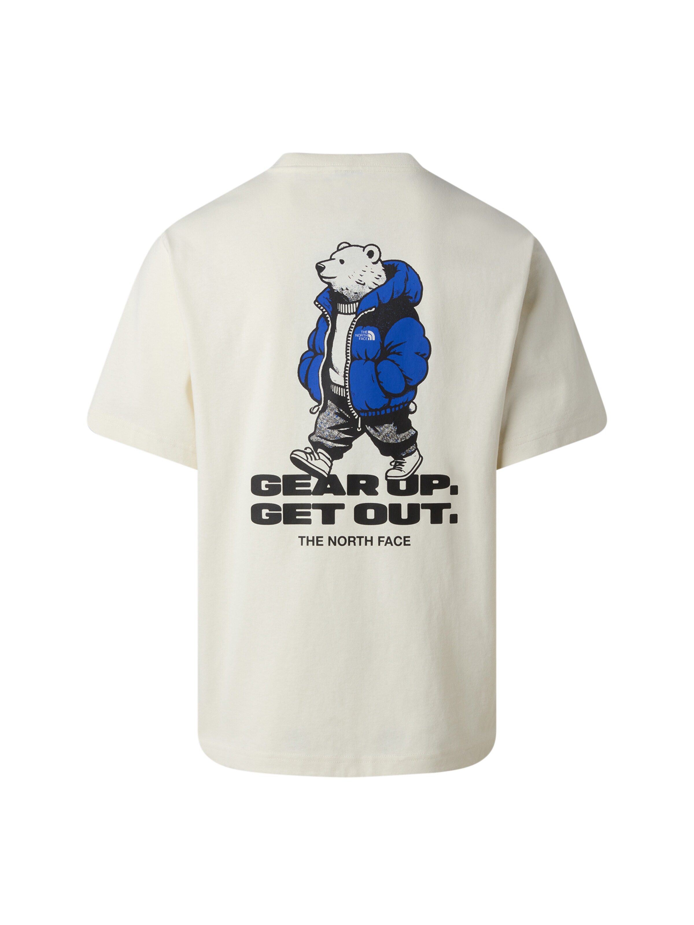 Maglietta 'Street Bear' di THE NORTH FACE in bianco