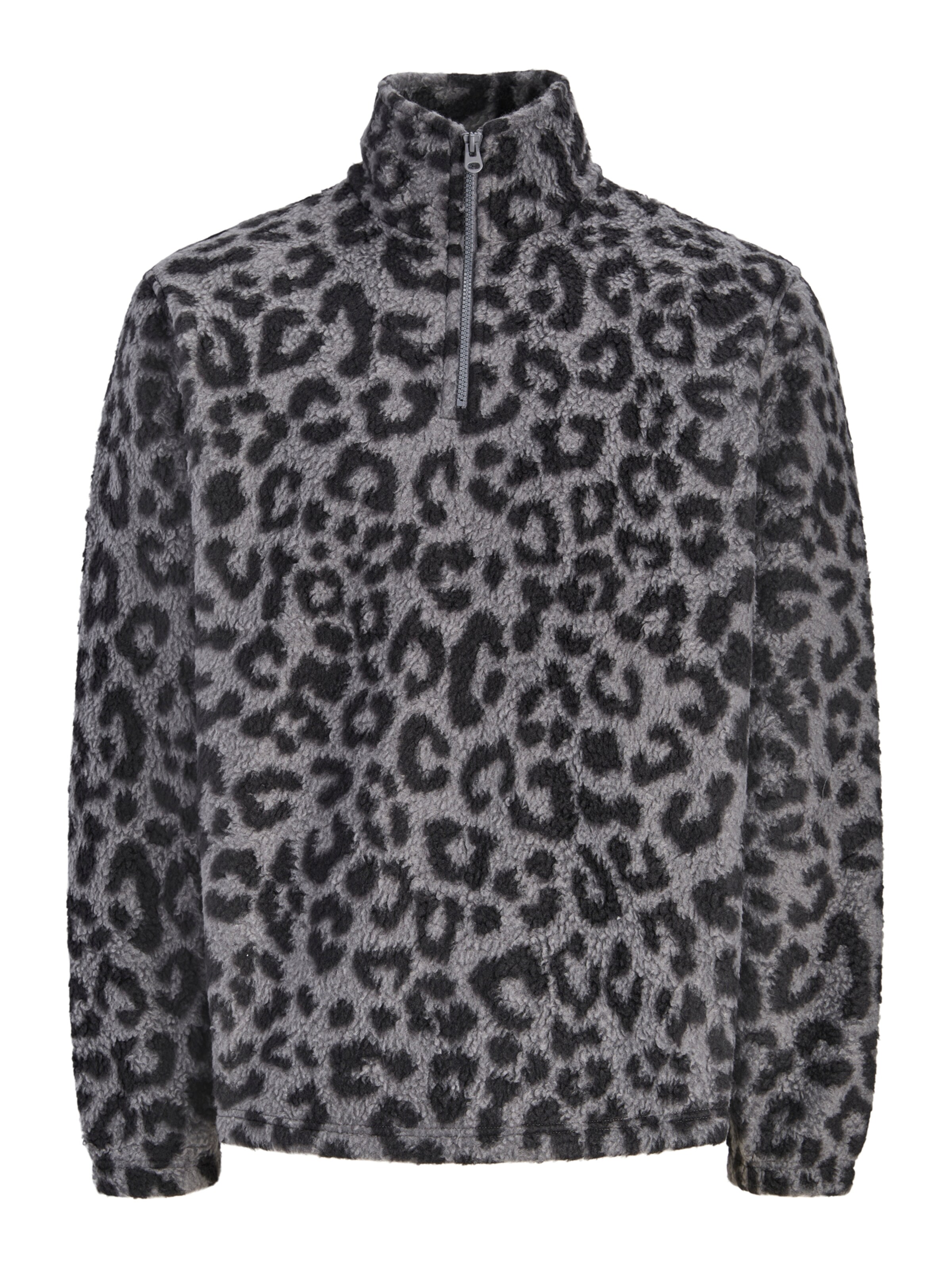 JACK & JONES Sweater 'JORSEBASTIAN' in XS in Grey / Black, Item view