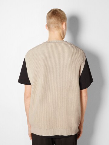 Bershka Pullunder in Beige