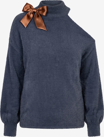 MIAMODA Sweater in Blue: front