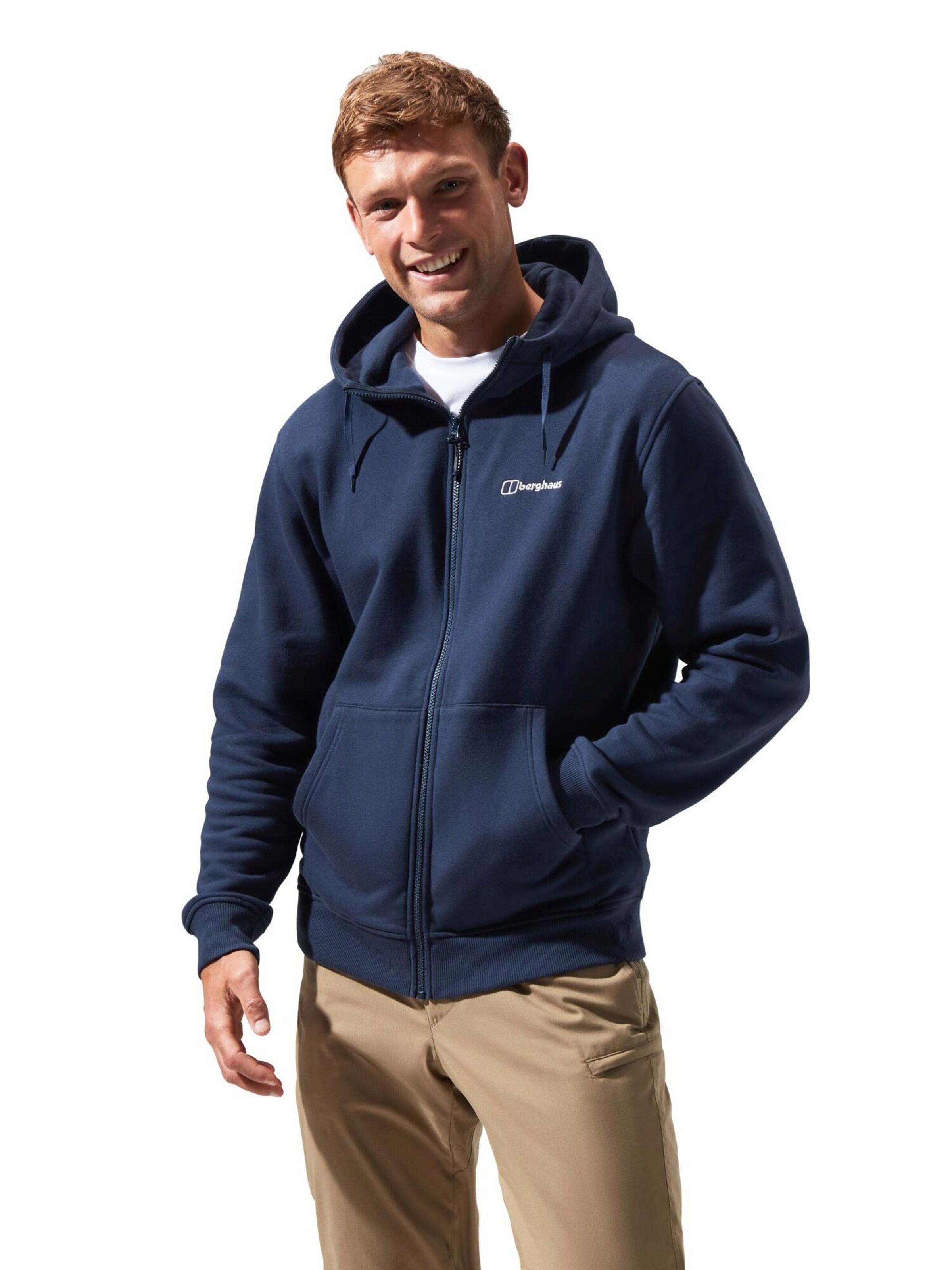 Berghaus Sweat jacket in Blue: front