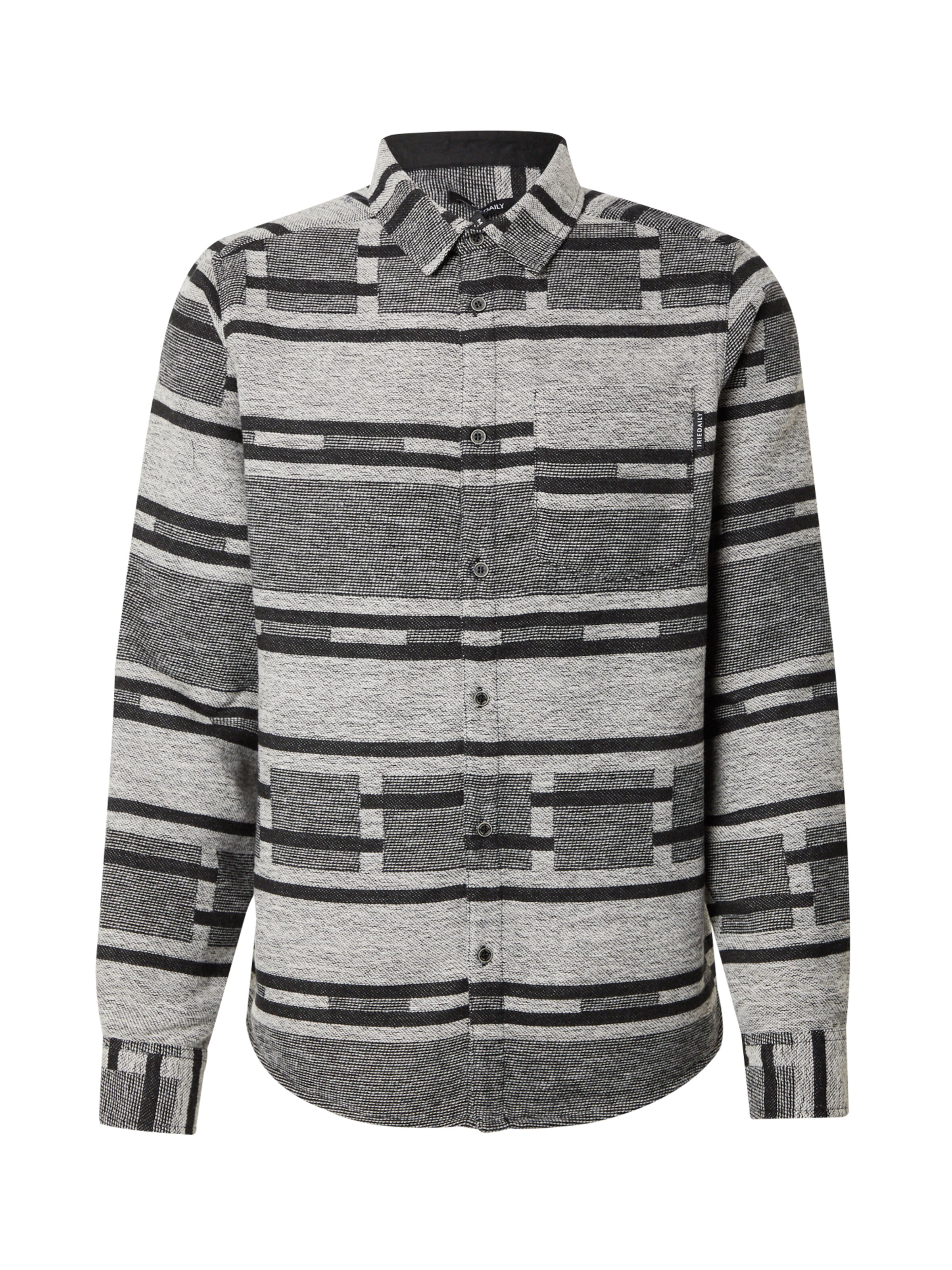 Iriedaily Button Up Shirt 'Santania' in Black: front