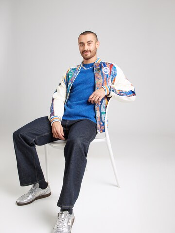 Carlo Colucci Sweatvest 'Espro' in Wit