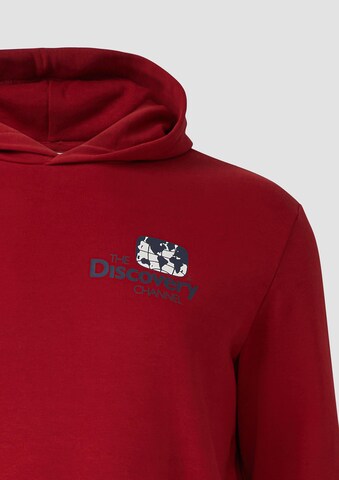 s.Oliver Men Big Sizes Sweatshirt in Red