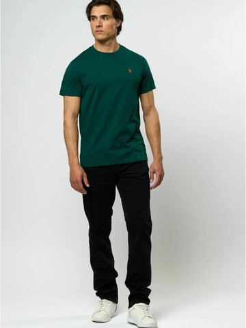U.S. POLO ASSN. Shirt 'Arjun' in Grün