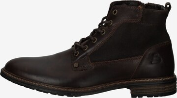 BULLBOXER Lace-Up Boots in Brown