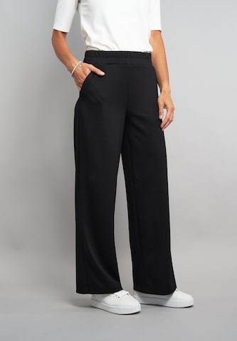 Seidel Moden Wide leg Pants in Black: front