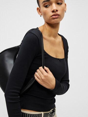 Gina Tricot Μπλουζάκι σε μαύρο
