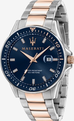 Maserati Analog Watch 'SFIDA' in Grey: front