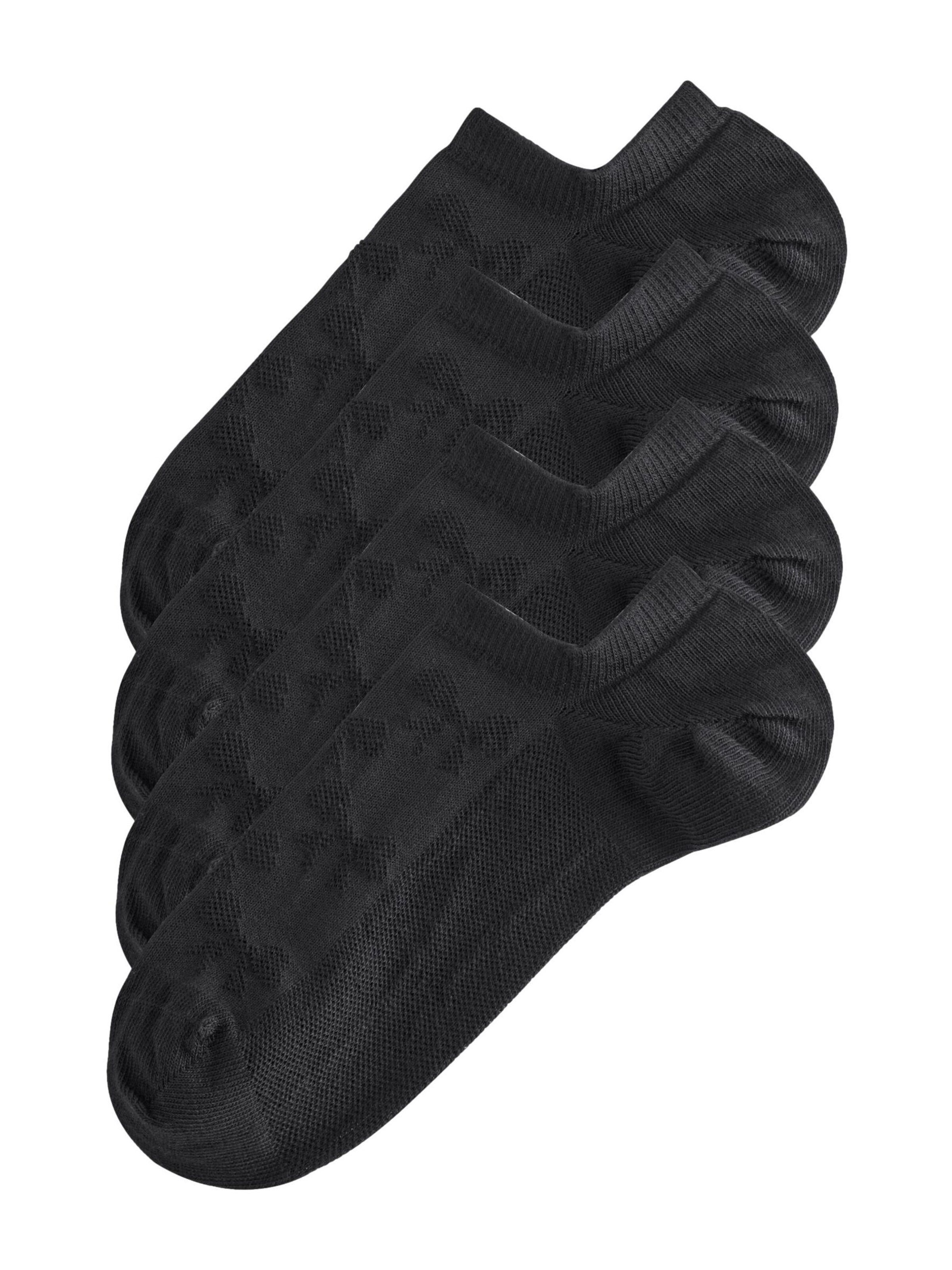 Chaussettes Next en noir : devant