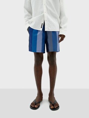 Thinking MU Board Shorts ' LIMPOPO ' in Grey: front