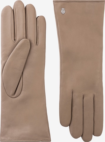 Roeckl Fingerhandschuhe ' Prag ' in Beige: Vorderseite
