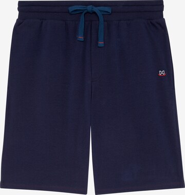 HOM Sweatshorts 'Sport Lounge' in Blau: predná strana