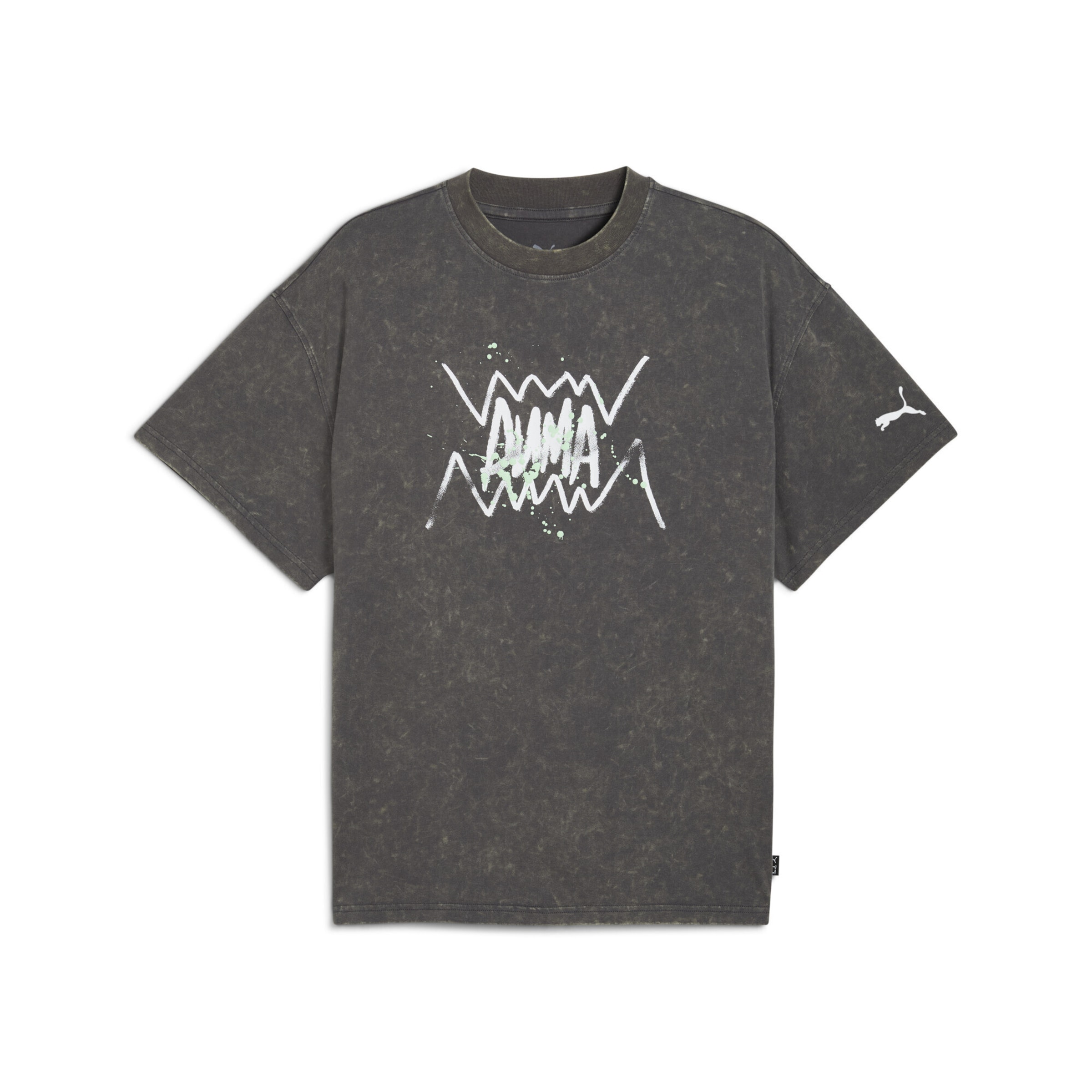 PUMA Performance shirt 'Points In The Paint' in Grey: front