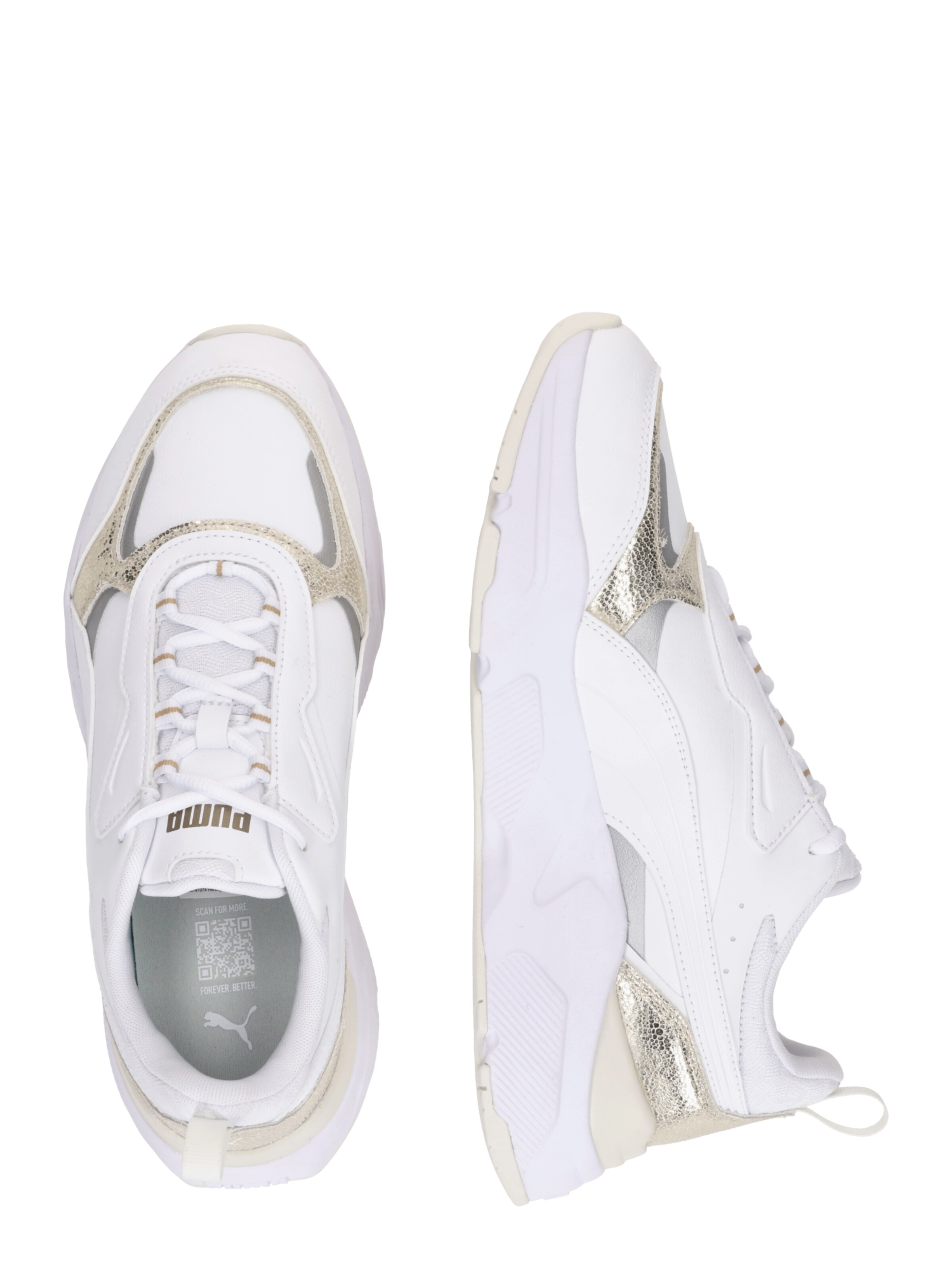 PUMA Sneakers laag 'Cassia' in Wit