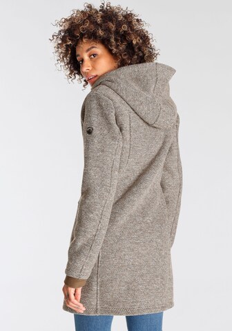 POLARINO Mantel in Braun