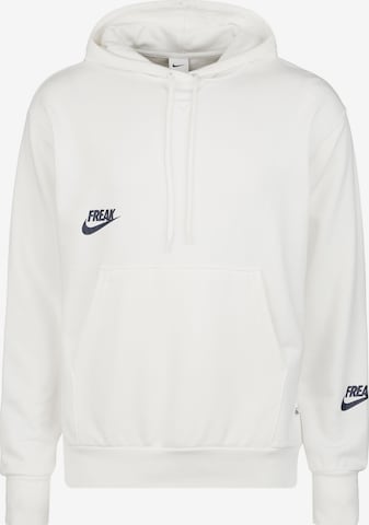 NIKE Athletic Sweatshirt in Beige: front