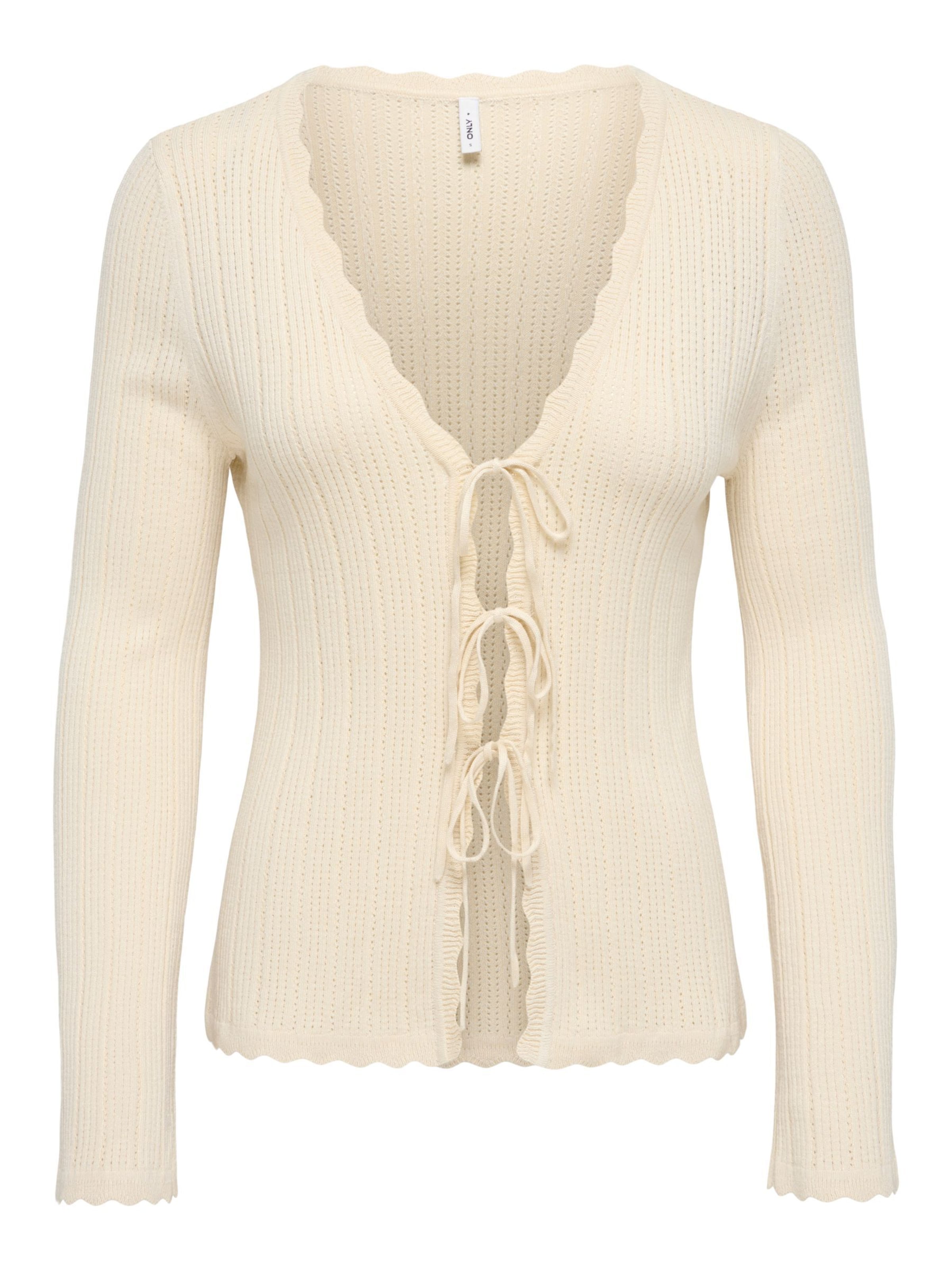 ONLY Cardigan en M en beige, Vue avec produit