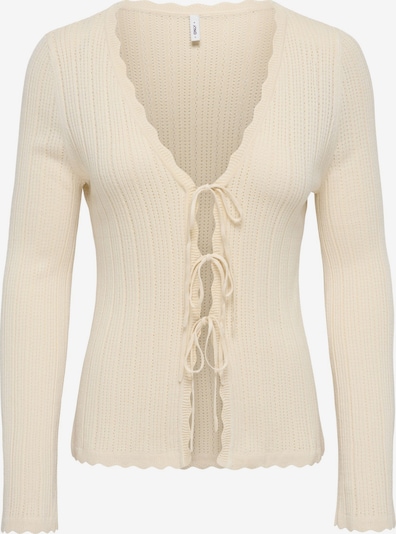 ONLY Strickjacke in M in beige, Produktansicht