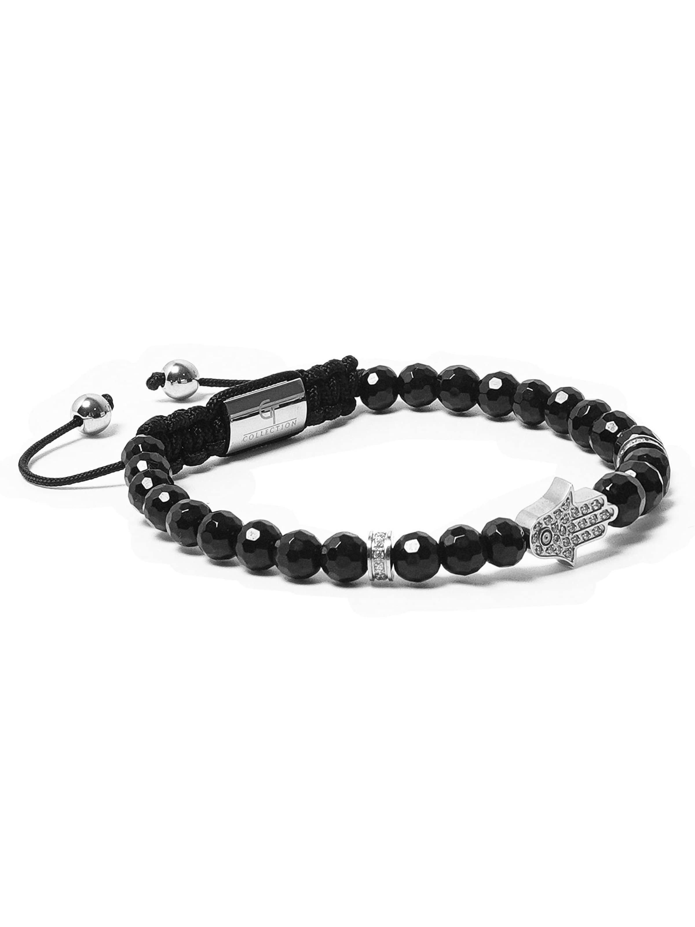 Bracelet 'Hamsa Hand' GT Collection en noir