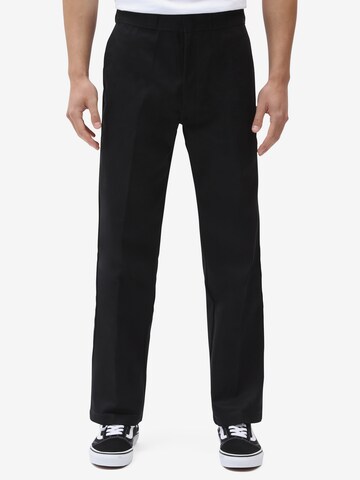 Pantalon à plis DICKIES en noir : devant