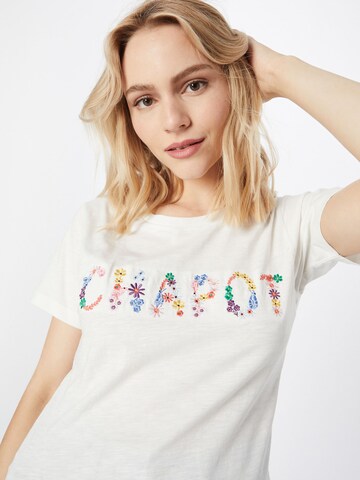 Fabienne Chapot T-Shirt 'Hawaii Chapot' in Weiß