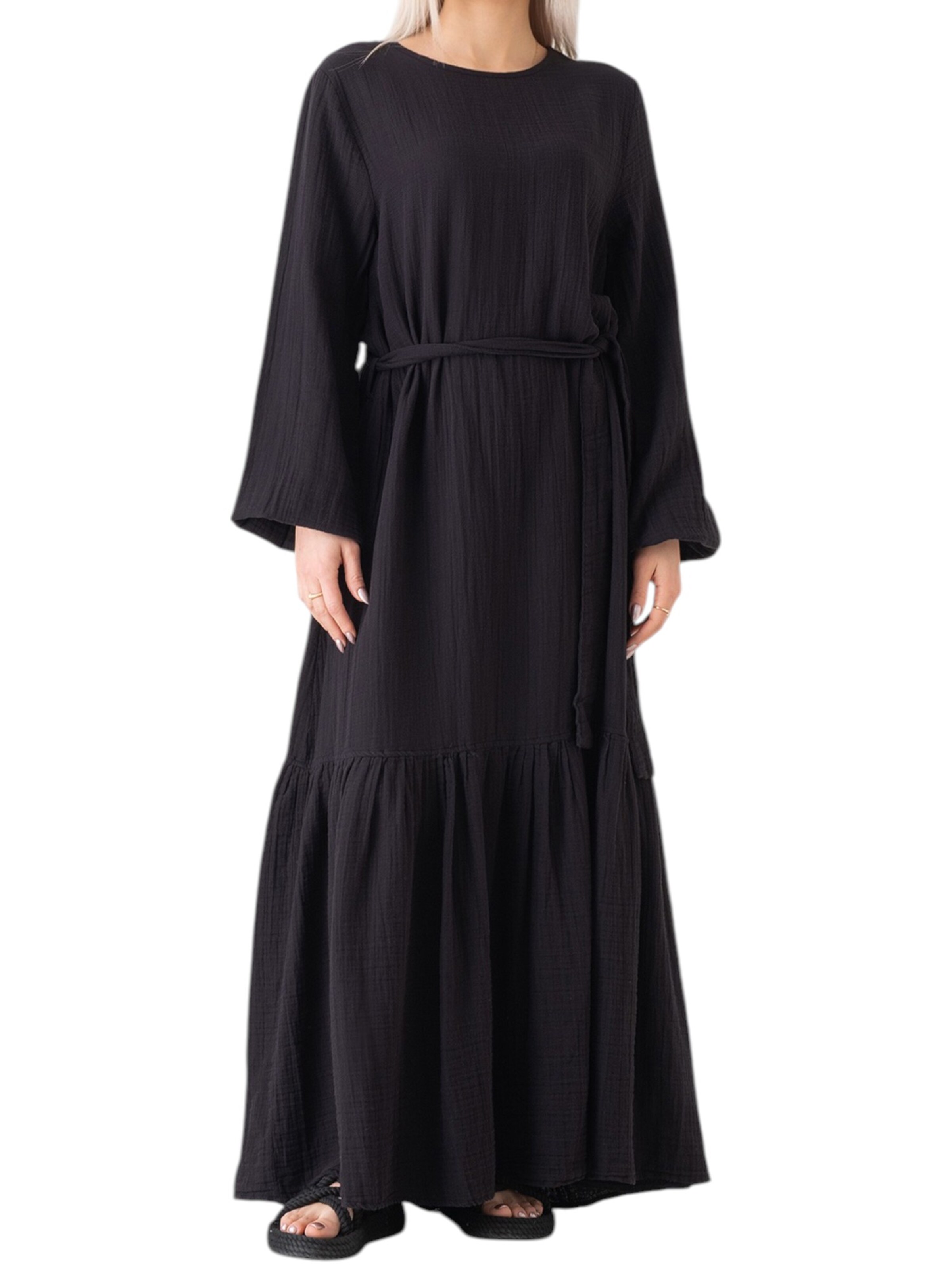 Robe d’été 'FERAY' WENOR en noir