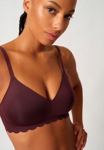 Triangle Soutien-gorge Skiny en rouge