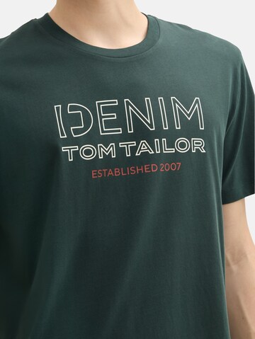 TOM TAILOR DENIM Shirt in Green