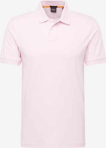 BOSS Orange - Camisa 'Passenger' em rosa: frente