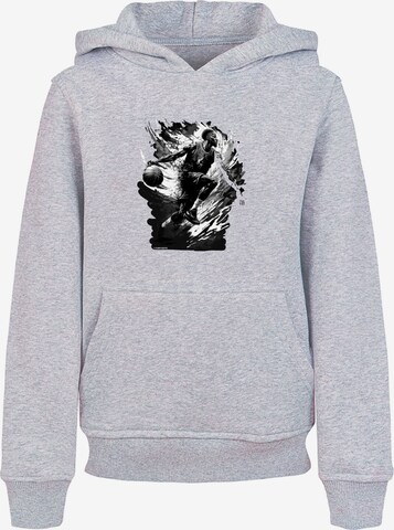 F4NT4STIC Sweatshirt 'Basketball' in Grey: front