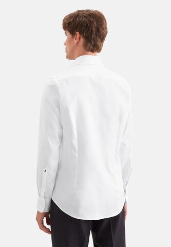 Coupe slim Chemise business SEIDENSTICKER en blanc