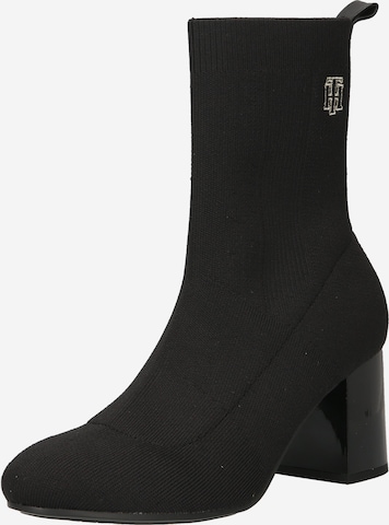 TOMMY HILFIGER Boots in Black: front