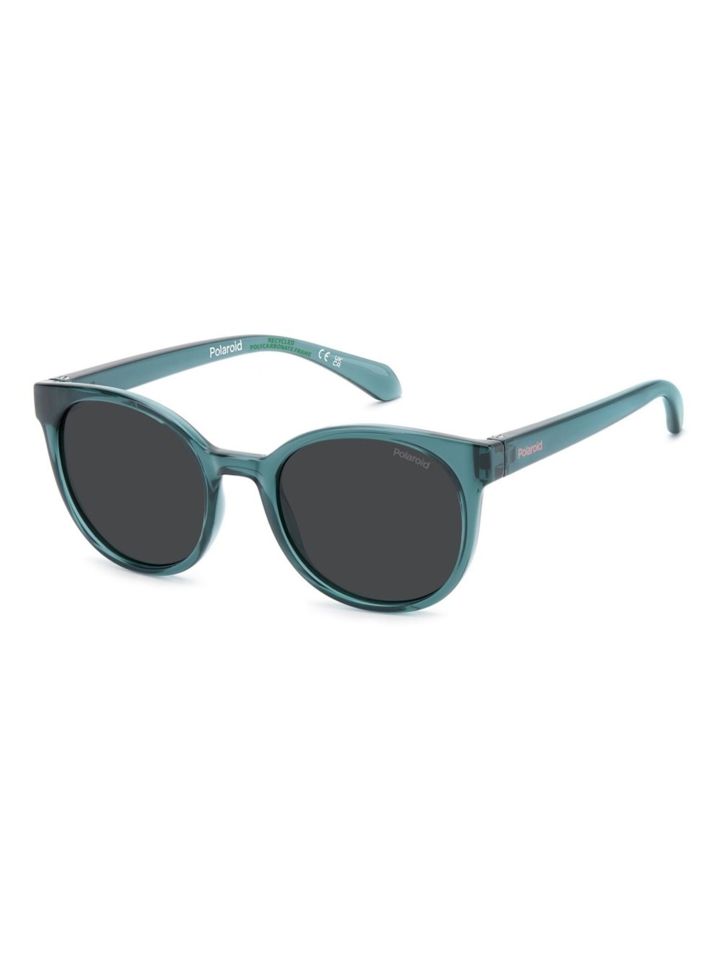 Lunettes de soleil Polaroid en bleu : devant