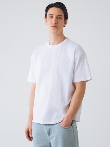 Honest Basics Shirt 'OG Shirt' in White: front