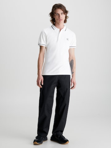 Calvin Klein Jeans Poloshirt in Weiß