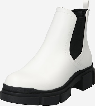 Nine West Ankle Boots 'ABRA' in White: front