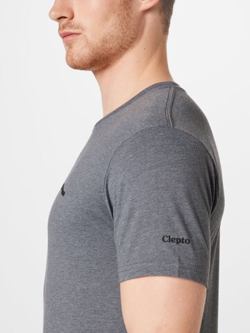 Cleptomanicx T-Shirt 'Mowe' in Grau