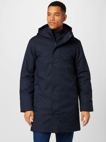 Manteau d’hiver 'Keating' elvine en bleu : devant