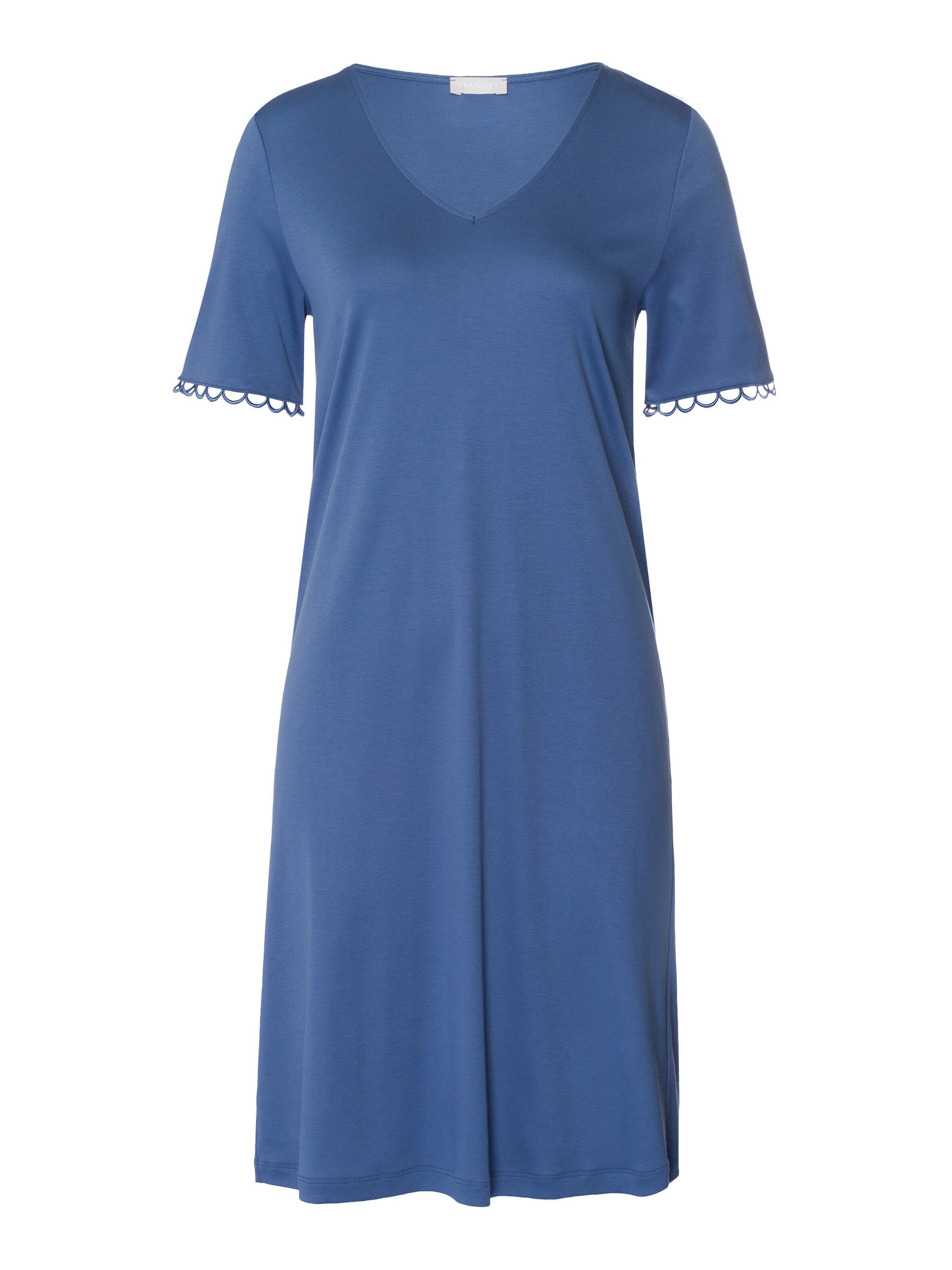 Hanro Nightgown 'Anouk' in Blue: front