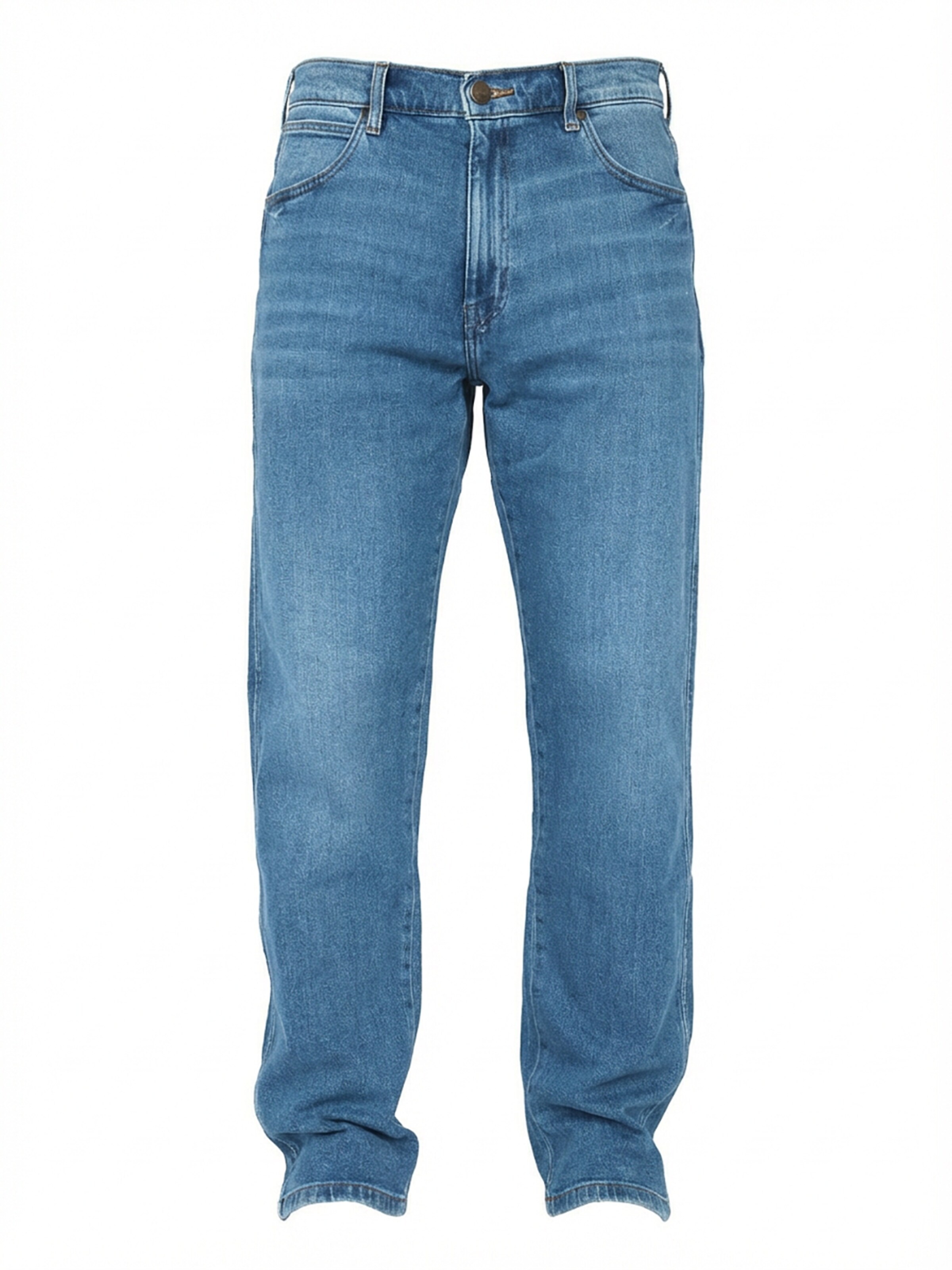 WRANGLER - Loosefit Calças de ganga 'RELAXED FRONTIER' em azul: frente