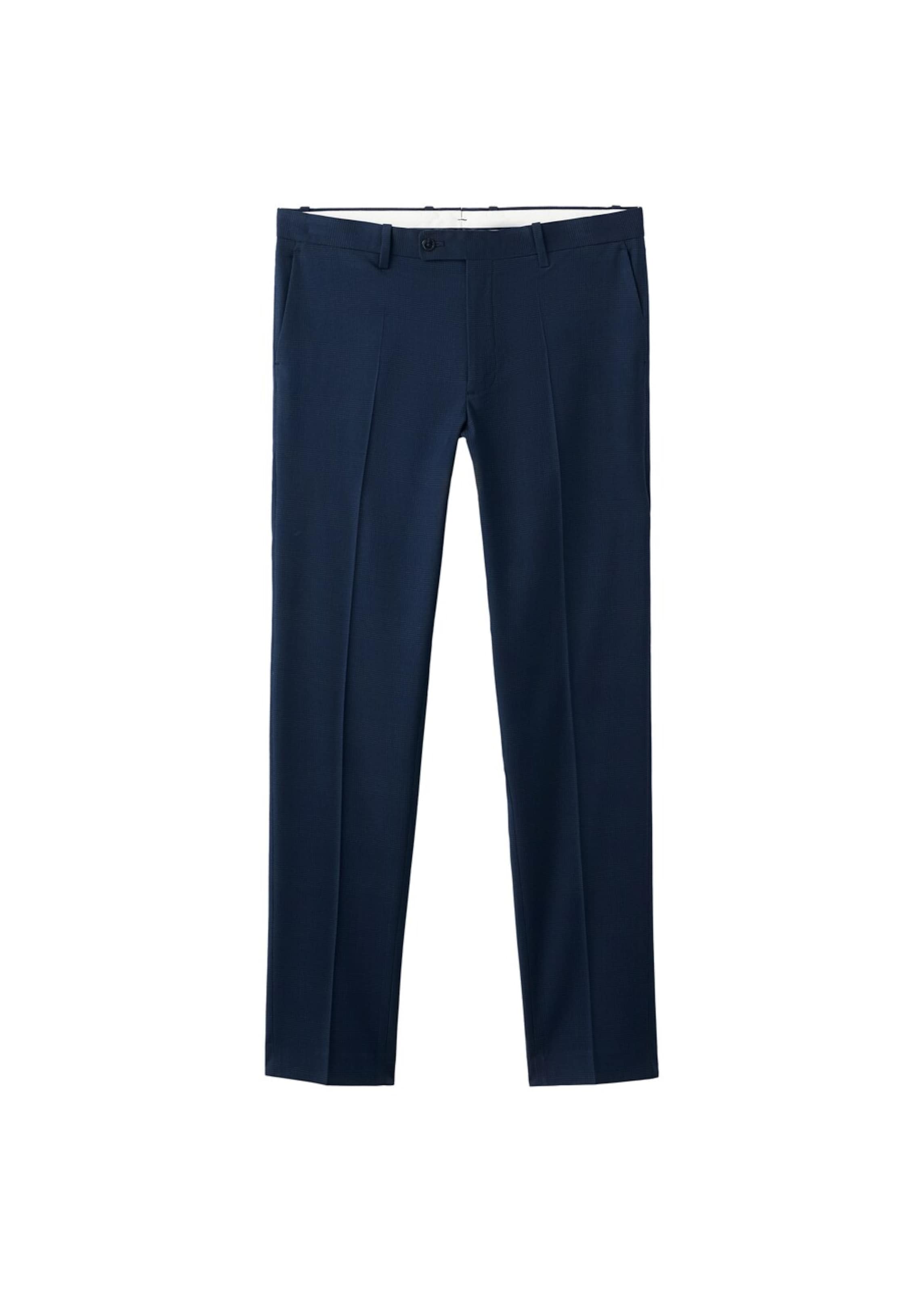 MANGO MAN Slimfit Hose 'Milan' in Blau: Vorderseite