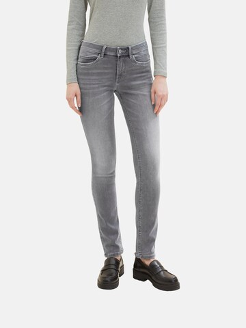 TOM TAILOR Skinny Jeans 'Alexa' in Grey: front